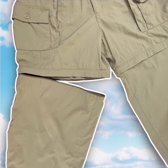 ORVIS Vintage Convertible Cargo Utility Pants Nylon Gorpcore Hiking Camping 90s - Picture 5 of 10